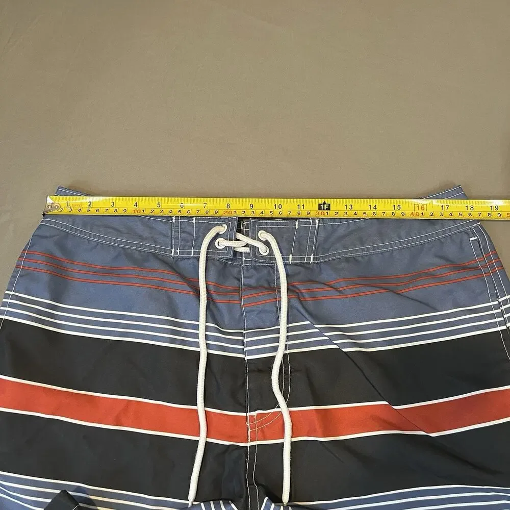 Gap Striped Board Swim Shorts Trunks Mens Large 9